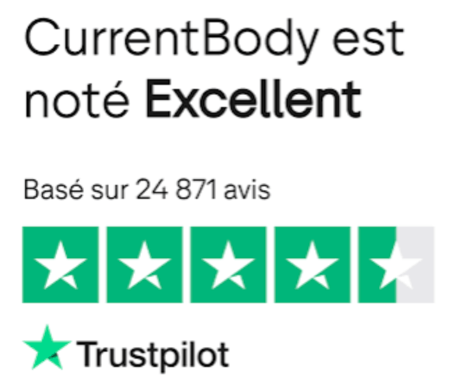 Avis Casque CurrentBody trustpilot